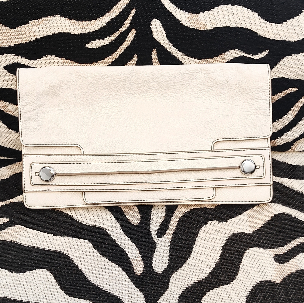 Elegant Cream Clutch Bag